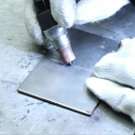 1.5mm冷軋板冷焊機點焊焊接效果實例展示