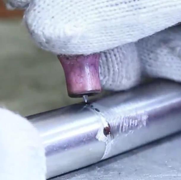 華生HS-ADS02智能精密冷焊機金屬焊接|鑄件修補焊接實例視頻