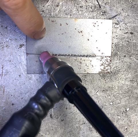 鐵片疊加焊|不銹鋼阻焊焊接演示